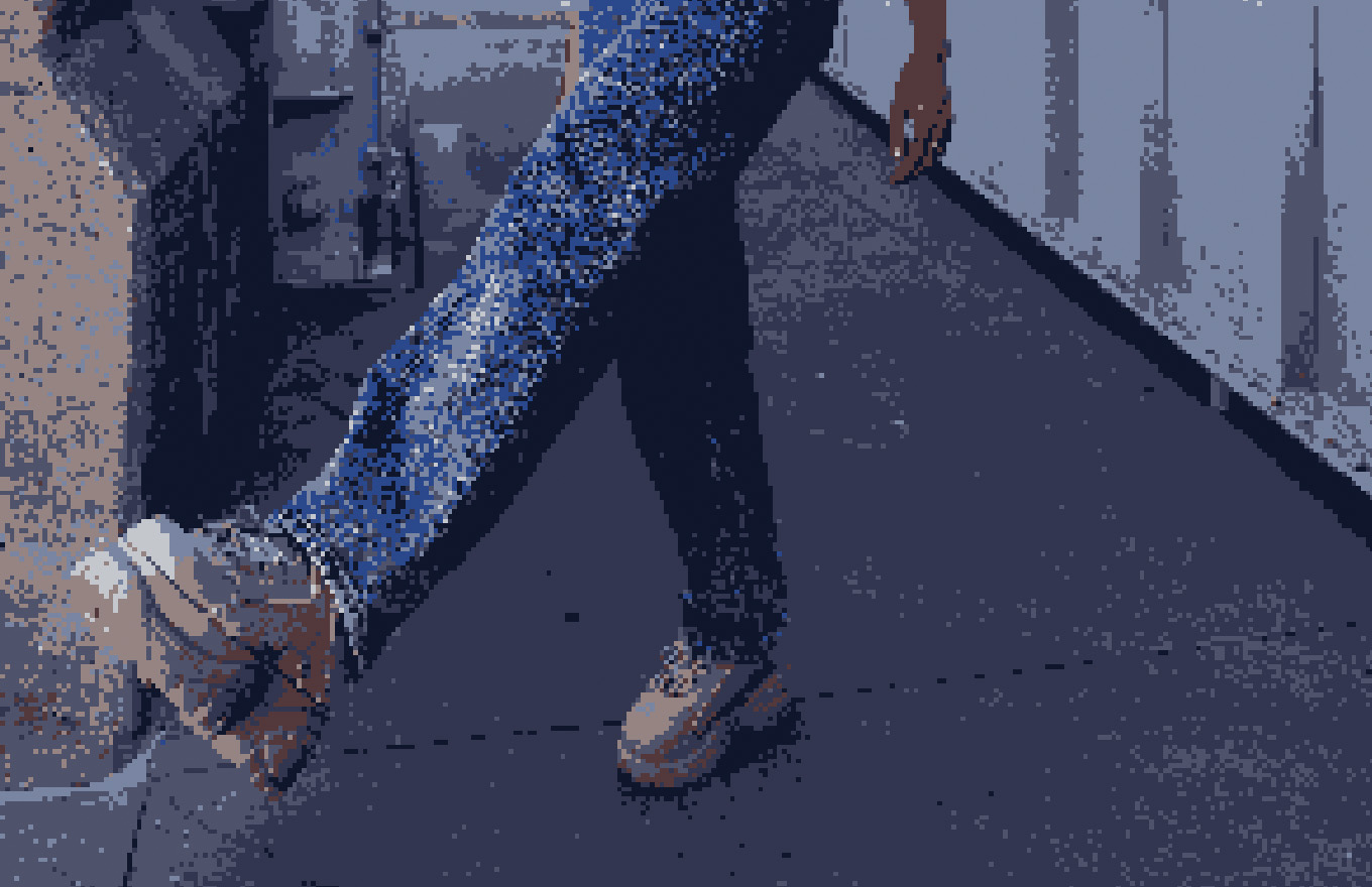 90's inspired wide jeans
